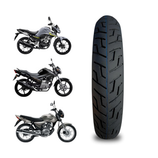 Pneu 100/90 R18 Aro 18 Modelo Street Para CG 150 Titan Fan 150 e YBR 125 em Oferta na Shopee