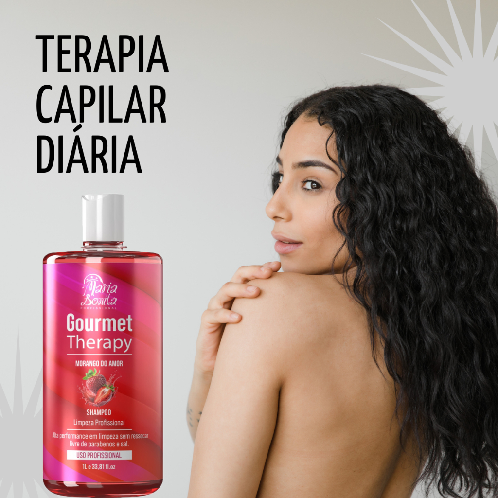Maria Bonita Tratamento Shampoo Limpeza Eficaz 1000 Ml