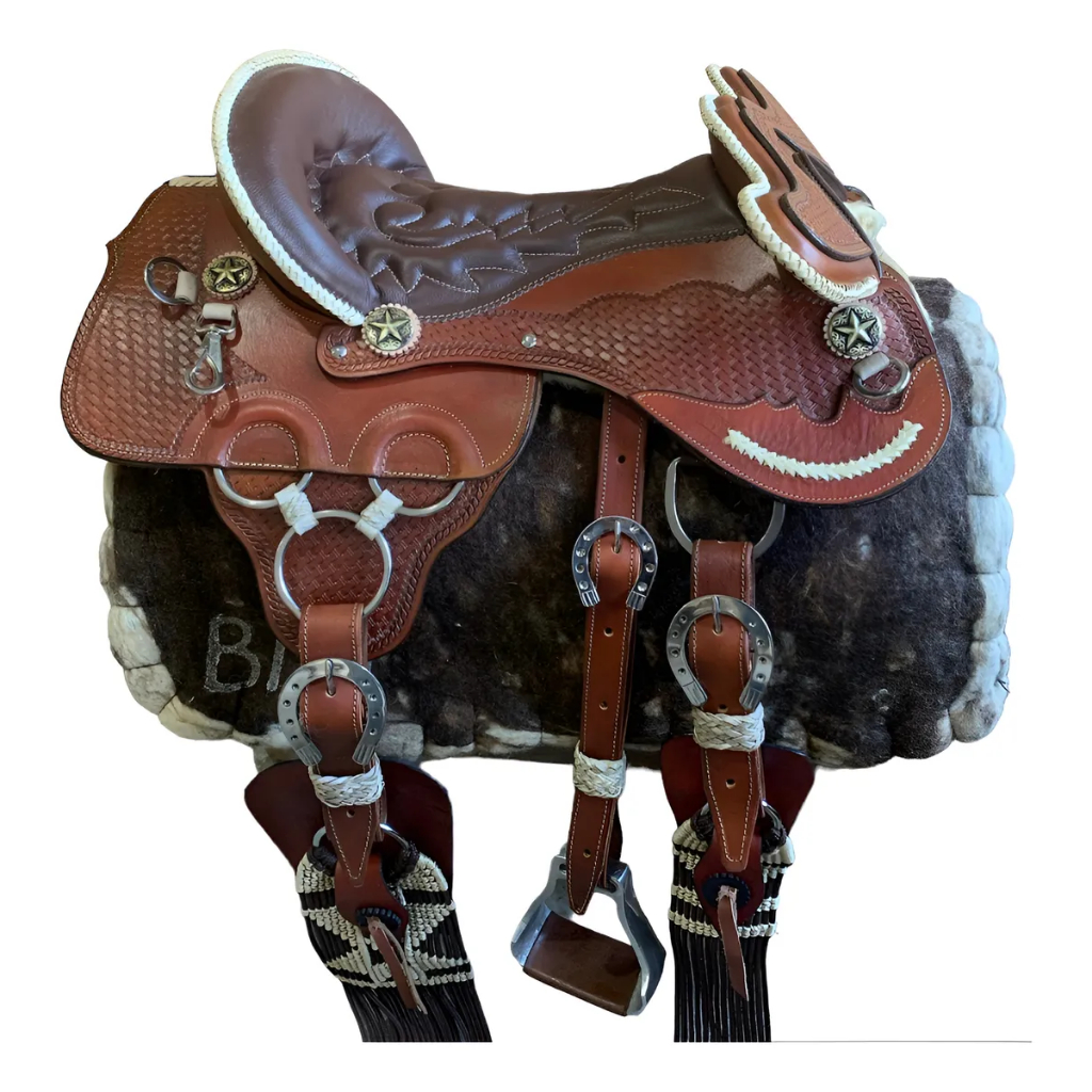 Arreio Cutuco Cutiano Muladeiro 3 Argolas Premium Acolchoado De Luxo Selaria Max Sem Manta Oferta