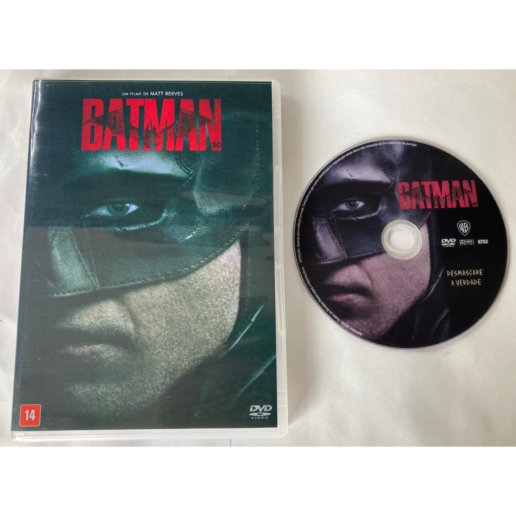 DVD - Batman (The Batman - Ano 2022) - Dublado e Legendado