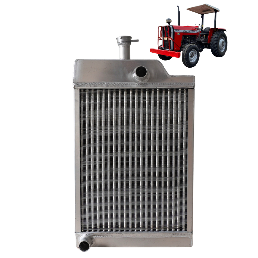 RADIADOR DE ÁGUA ALUMÍNIO TUBULAR 3 CARREIRAS REFORÇADO – MASSEY FERGUSON MF 250 / 265 / 275 / 285 / 290 / 471