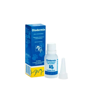 Otodermin 20 ml - Solução Tópica para Tratamento de Otites em Cães e Gatos em Oferta na Shopee
