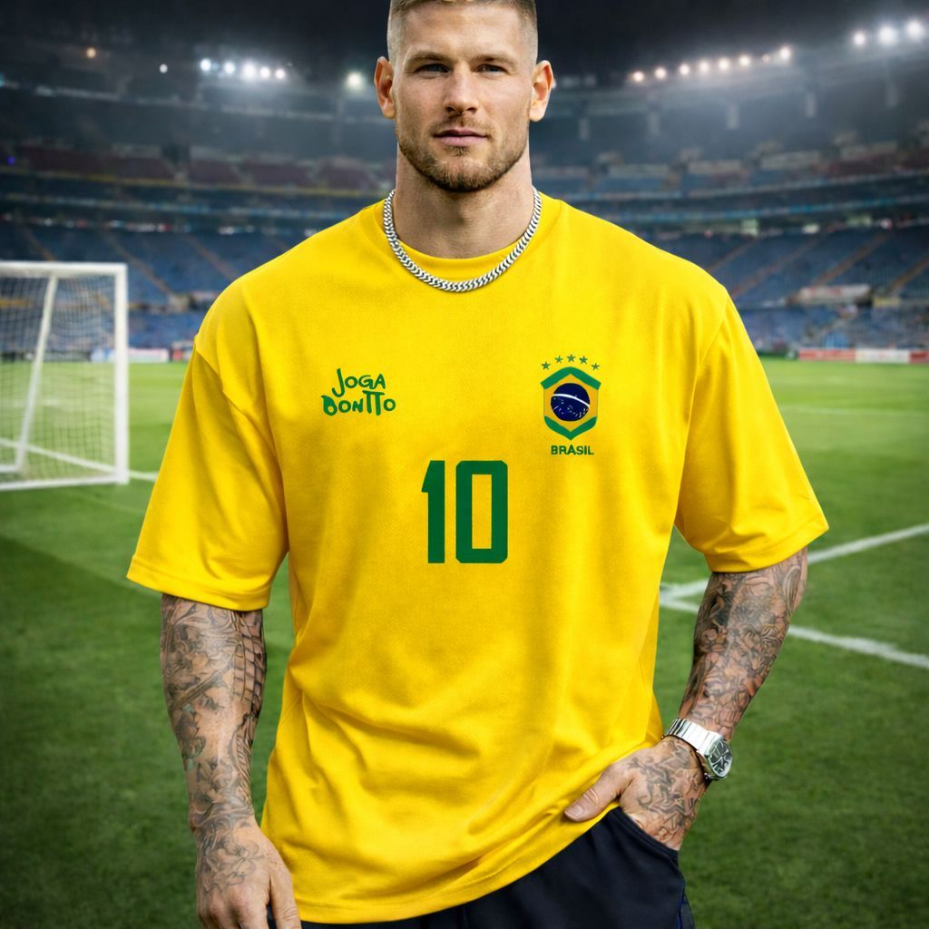 Camiseta masculina 100% algodão dia a dia torcida conforto e qualidade premium