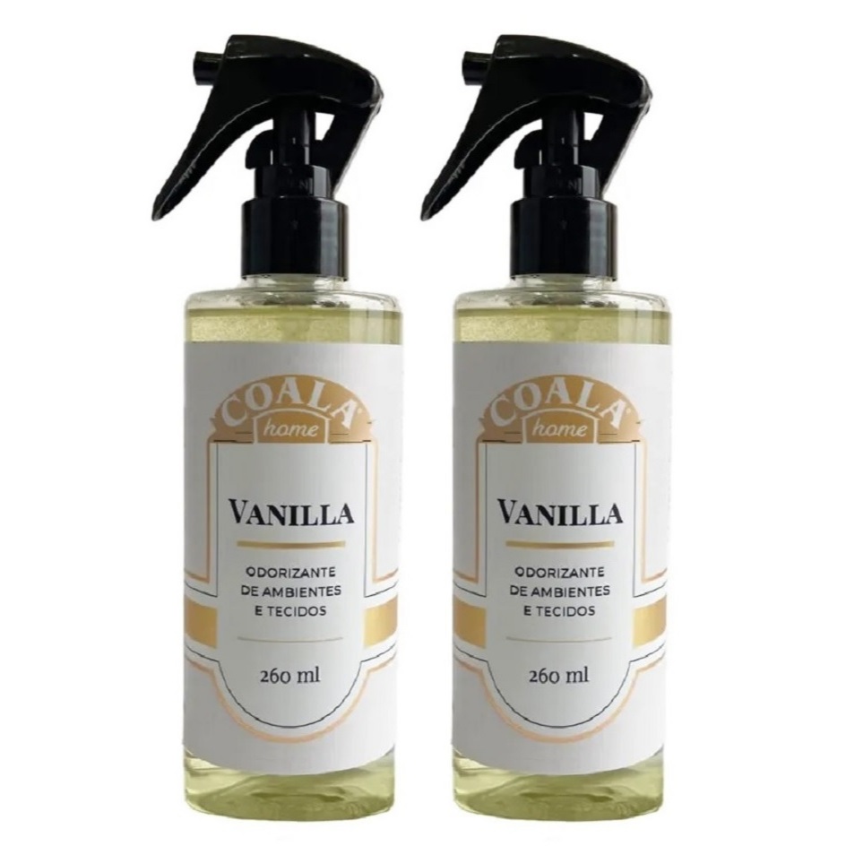 Kit 2 Coala Odorizante de Ambientes e Tecidos 260ML - Vanilla
