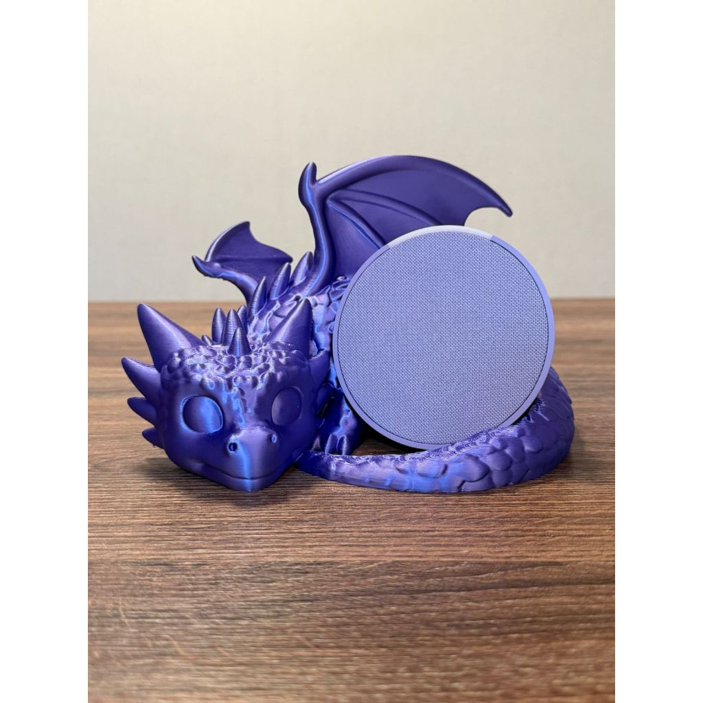 Suporte Baby Dragon para Alexa Ecopop 4 e 5  Dragão Decorativo  Impressão 3D PLA Premium