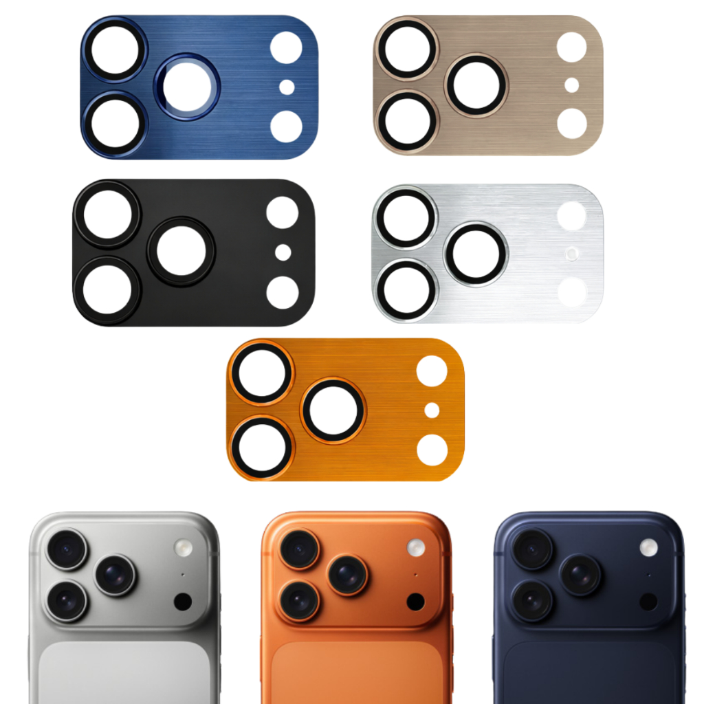 Película de Câmera Traseira Anti Risco HD para Iphone 17 Pro e 17 Pro Max