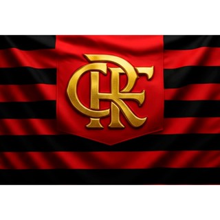 Bandeira Do Flamengo Escudo Dourado Grande em Tecido Oxford Bandeira Mengo Torcedor em Oferta na Shopee