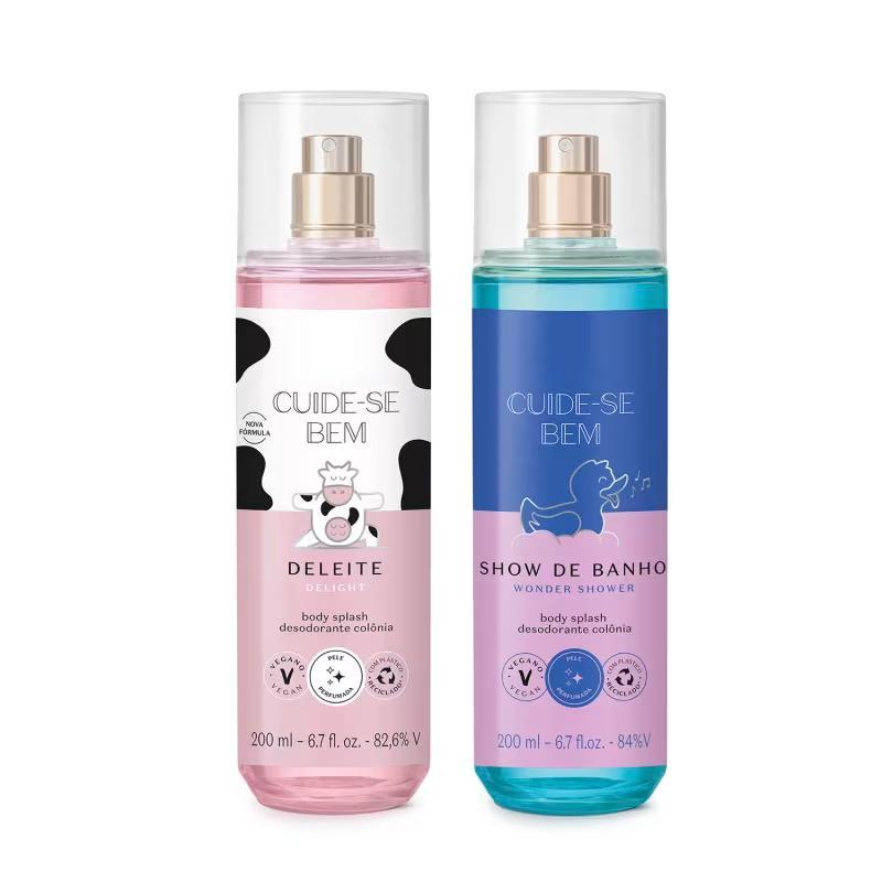 Combo Show de Banho e Deleite: Transforme sua rotina com o frescor do sabonete e a doçura do leite.