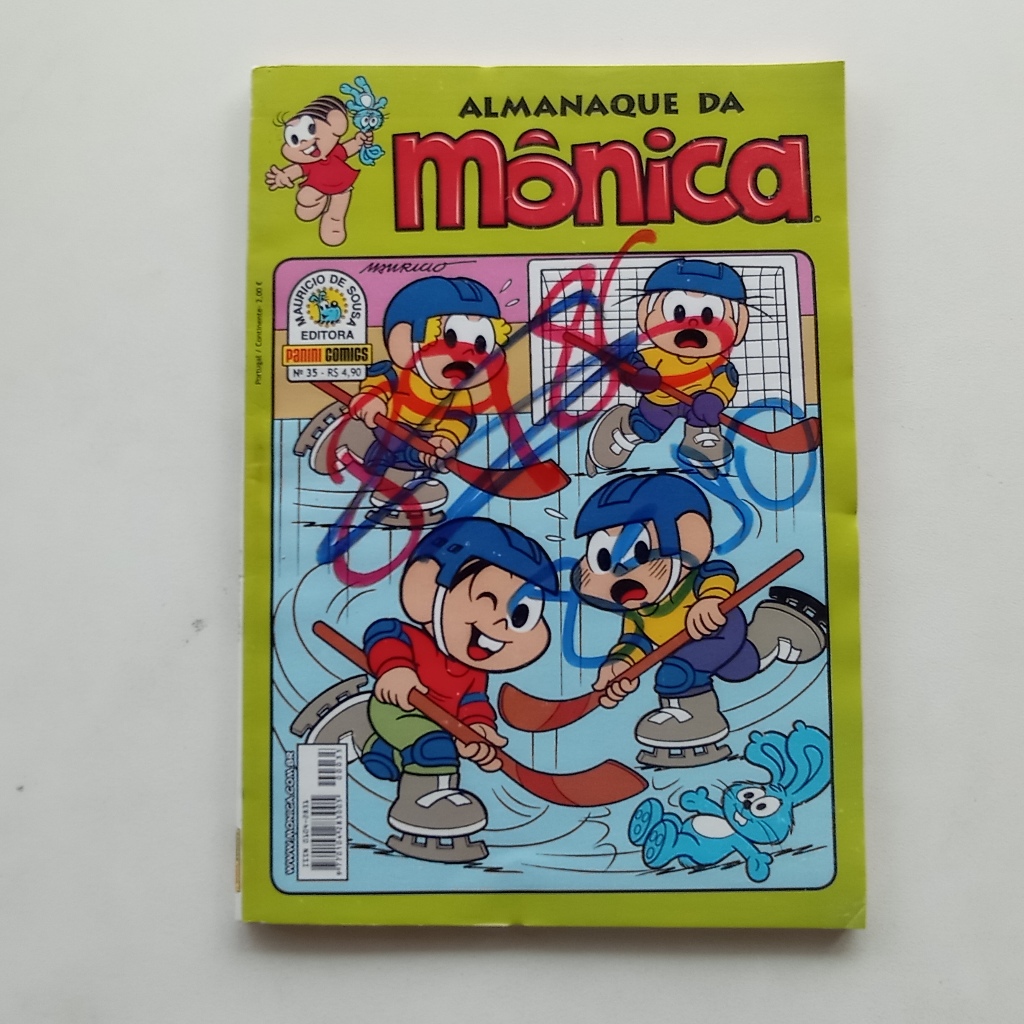 Almanaque da Mônica nº 35 - Ed. Panini - 2012