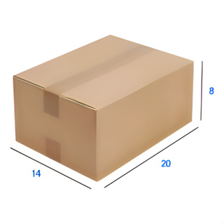 5 Caixas De Papelão G10 20x14x8 Embalagem Para Correio Sedex em Oferta na Shopee