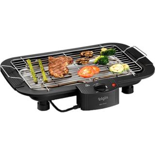 Churrasqueira Elética Elgin Bbq Show 42CHU200 Preta em Oferta na Shopee