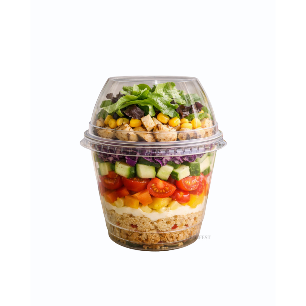 50un Copo Bolha PET 250ml para Confeitaria Copo da Felicidade