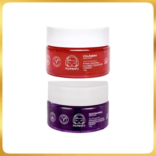 Kit Geleia Hidratante Facial De Colágeno Pele Firme + Hidratante Niacinamida Anti Ruga 100g kokeshi em Oferta na Shopee