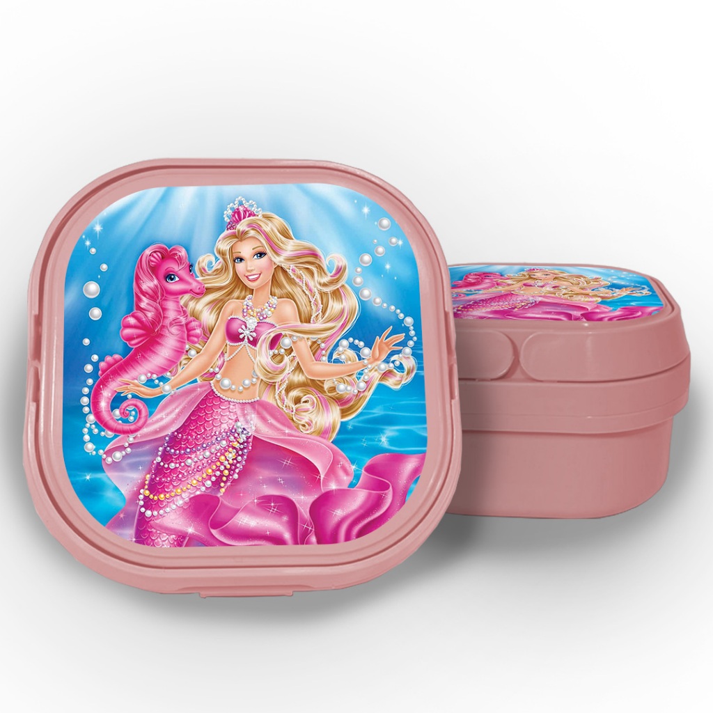 Pote Marmita Lancheira Criança - BARBIE SEREIA em Oferta na Shopee