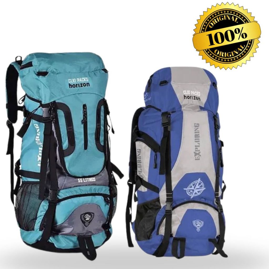 Mochila Grande Camping 75 Litros Acapamento Trilha Horizon Clio