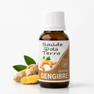 Óleo de Gengibre 30ml Estímulo Revitalização e Cuidados Naturais em Oferta na Shopee