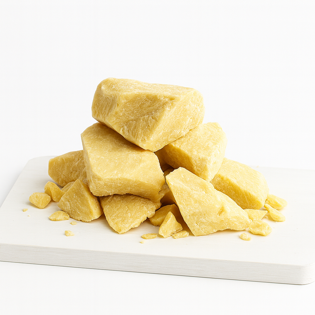 Manteiga de Cacau Pura Desodorizada 1kg Ideal para Produção de Chocolates Artesanais