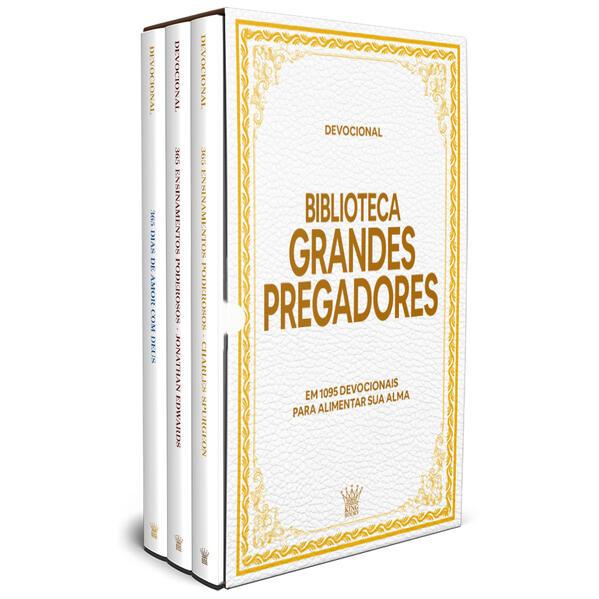Biblioteca Devocional com Grandes Pregadores - Box com 3 Livros