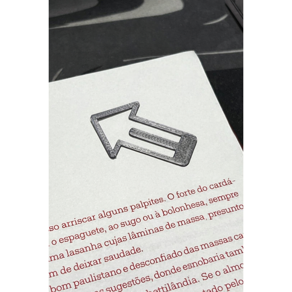 Kit 5 Unidades Marcador de Página Seta  bookmarks + Brinde Surpresa em Oferta na Shopee