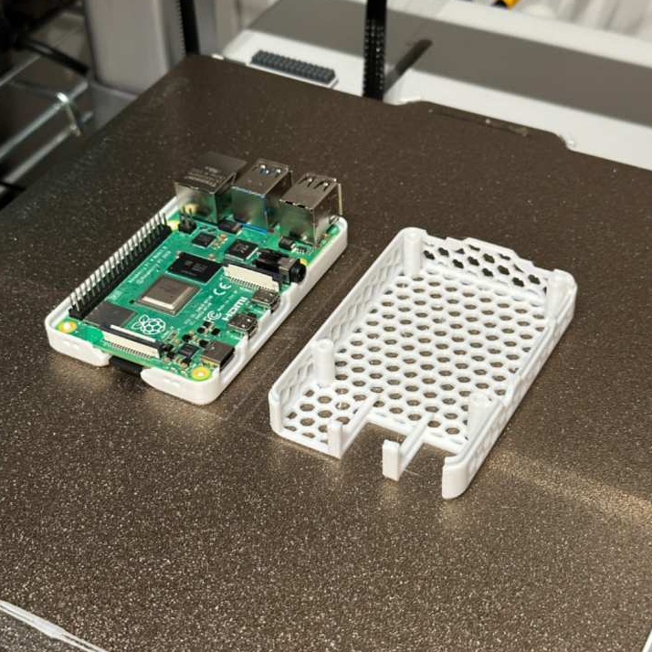 Case Raspberry Pi 4 Modelo B | Impressão 3D Premium Ventilada