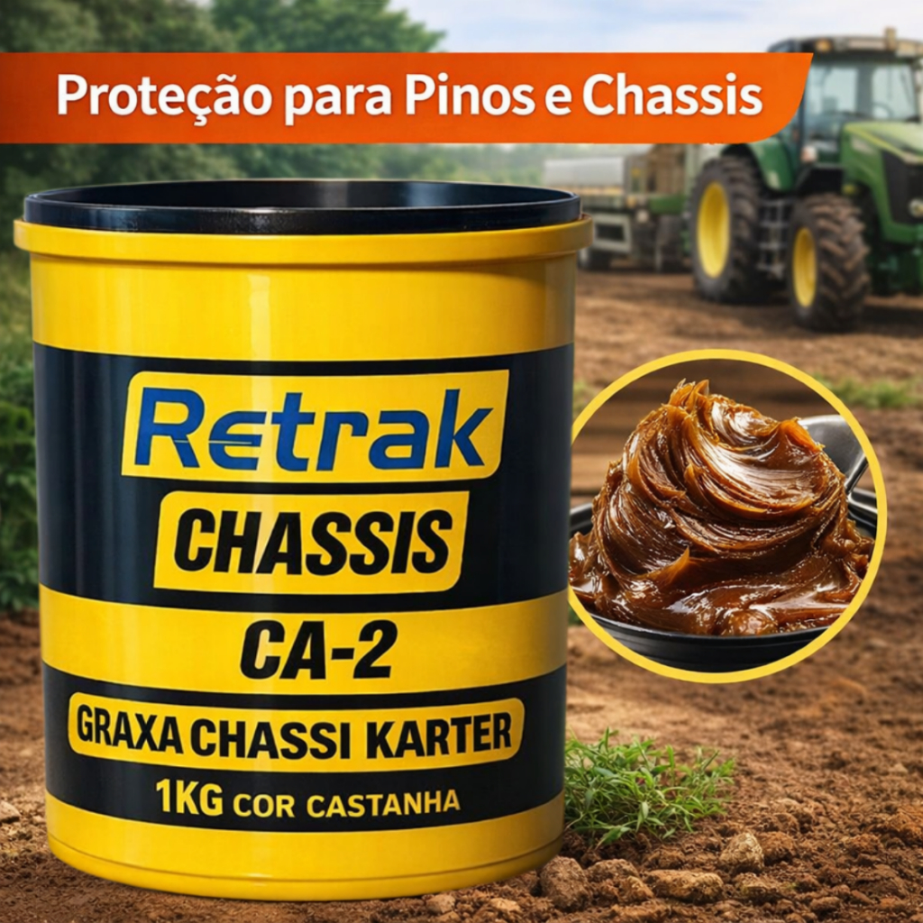 Graxa Chassis Karter CA-2 1kg Cor Castanha Lubrificação Automotiva e Agrícola em Oferta na Shopee