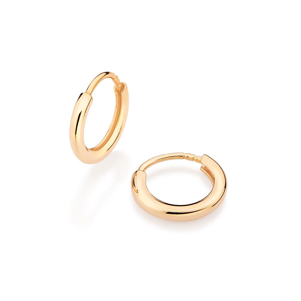 Brinco Rommanel Argola 1,1 cm de diâmetro 527163