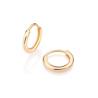 Brinco Rommanel Argola 1,1 cm de diâmetro 527163 em Oferta na Shopee