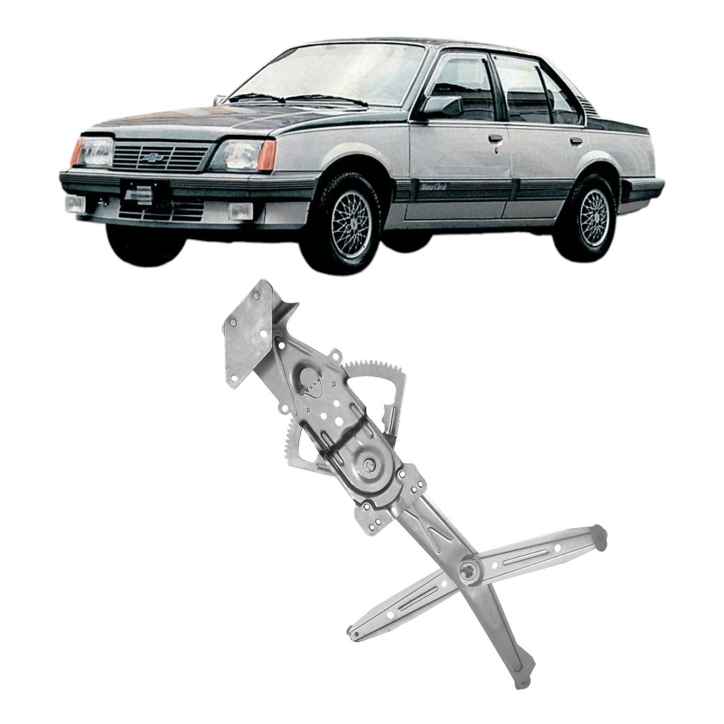 Máquina Vidro Elétrico Monza (inclusive Tubarão) 1984/96 Porta Dnt La-esq