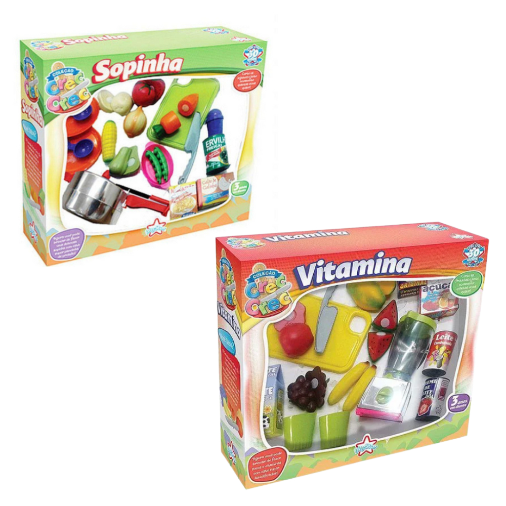 Kit Crec Crec Big Star – Vitamina + Sopinha