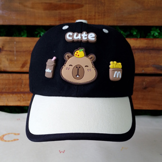 Boné Infantil Menino Menina Capivara Ajustável em Oferta na Shopee