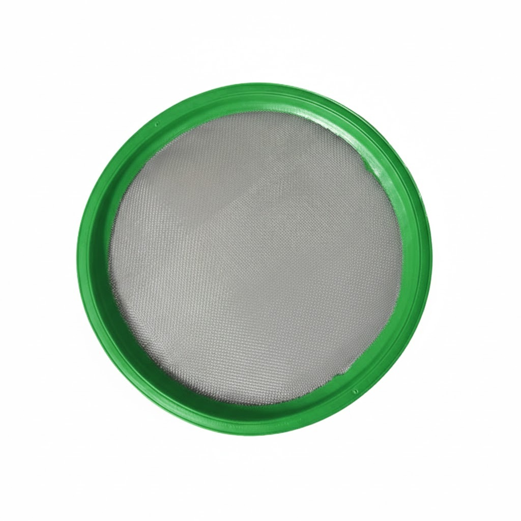 Peneira Fuba 35cm Aro Plástico Chapa Expandida