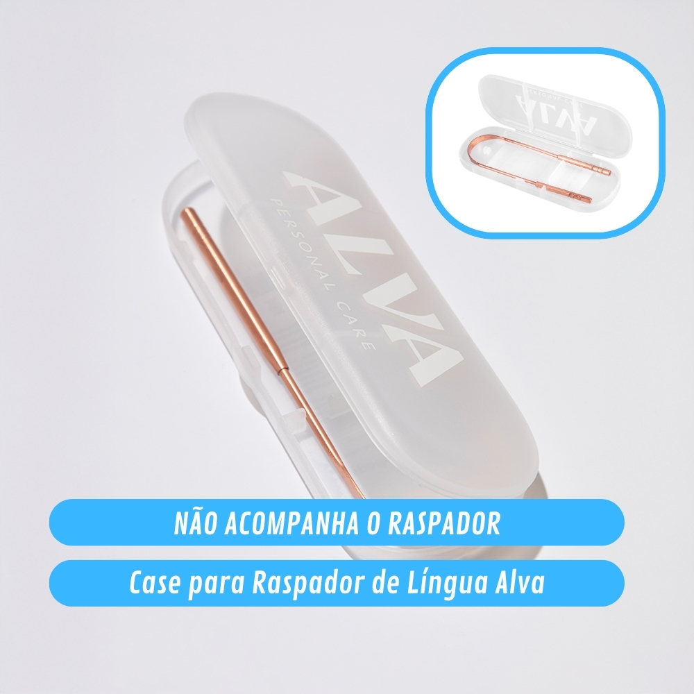 Case Estojo Protetor para Raspador de Língua - Alva em Oferta na Shopee