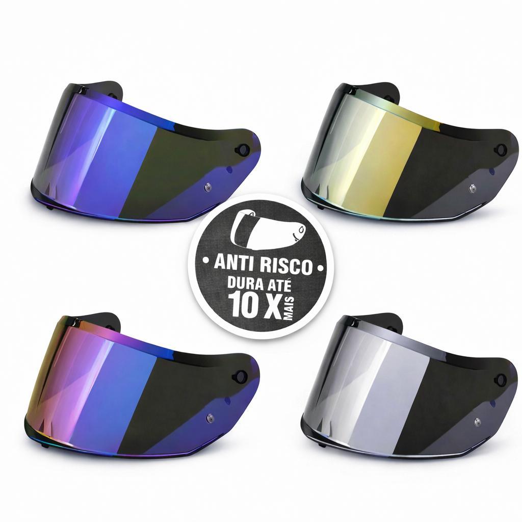 TSF | Viseira Ls2 Ff808 Stream 2 Camaleão Espelhada Colorida em Oferta na Shopee