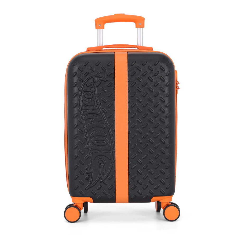 Mala Bordo Infantil De Viagem Escolar Hotwheels Rodas 360° MF10412HW0600UN