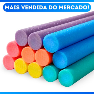 Kit 05 Boia Espaguete Macarrão Flutuador Para Piscina Maciço - PROMOÇÃO! em Oferta na Shopee