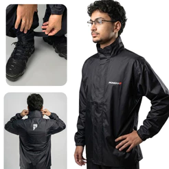 Capa Chuva Nylon Moto Impermeável Conjunto Jaqueta Calça Completo Tamanho G