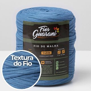 Fio de Malha Piquet Residual 140m Com Elasticidade Todas as Cores Fios Guarani - para Artesanato, Crochê e Tricô em Oferta na Shopee
