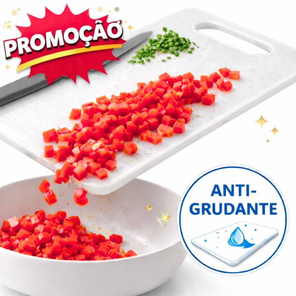Tábua de Corte Carne Cozinha Antiderrapante Flexível  29x19cm Leve Moderna - PRONTA ENTREGA em Oferta na Shopee