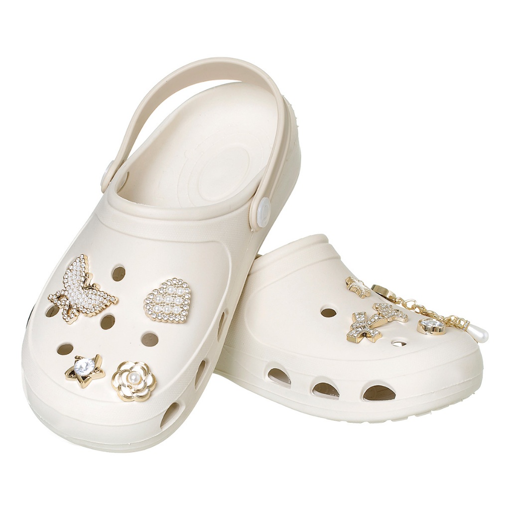 Sandália Infantil Babuche Com enfeitei Botons Sapato Confortável Modinha em Oferta na Shopee