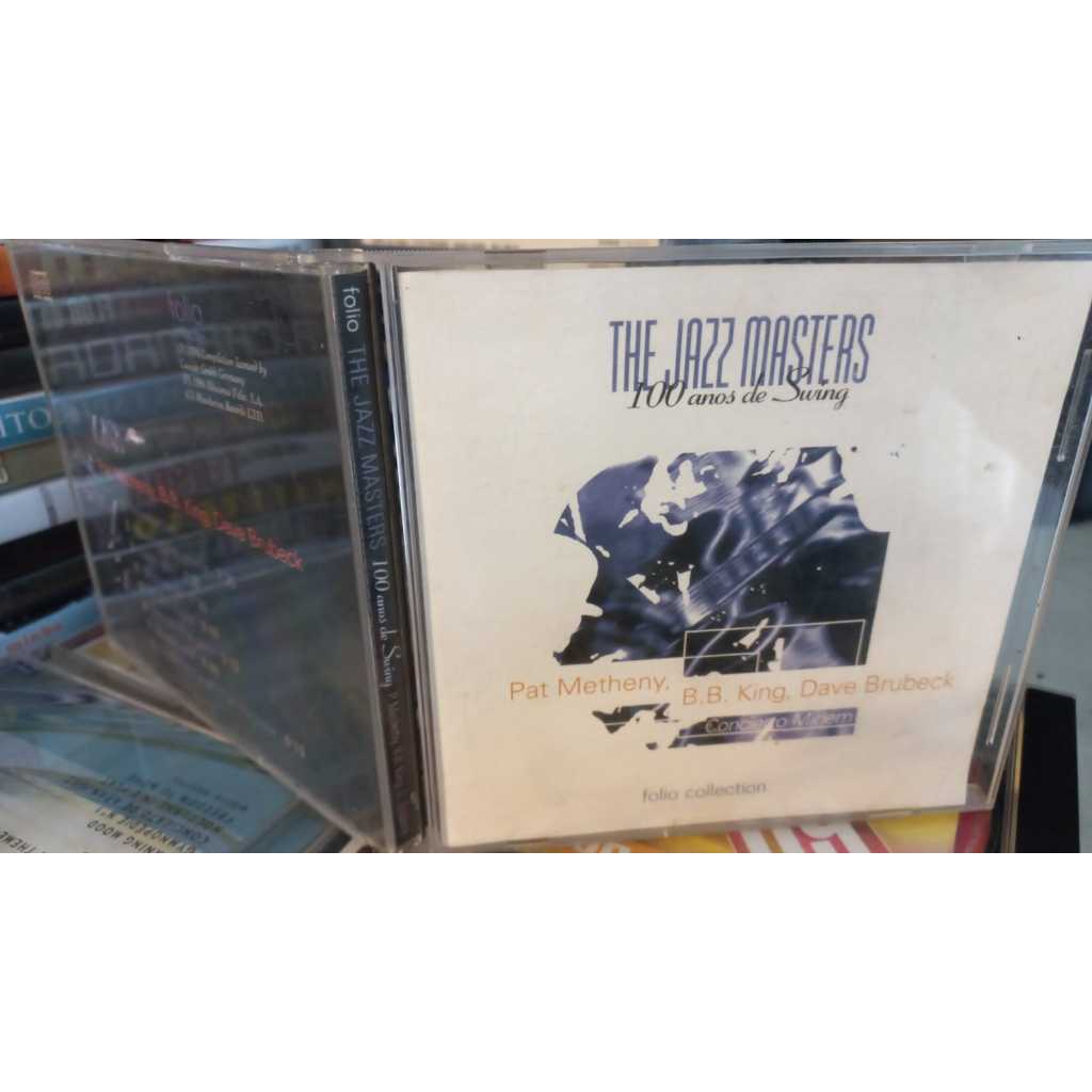 CD The Jazz Masters 100 Anos de Swing IMP Paty Metheny / B. B. King Dave Brubeck