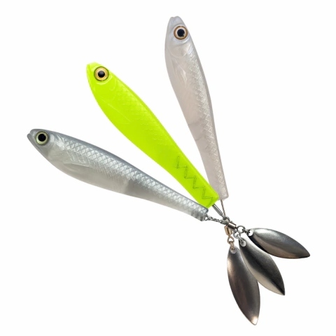 Isca Artificial Monster 3x Spin Shad 13cm 2un