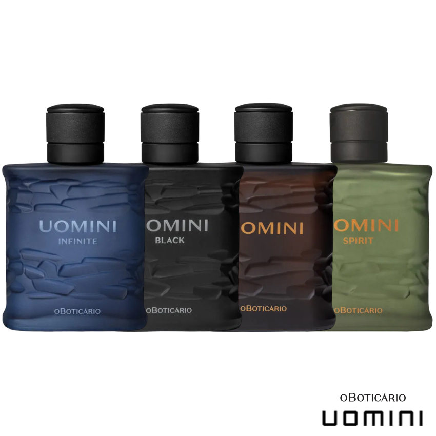 Uomini Colônia 100ml - Perfume Masculino (o Boticário): Clássico, Black, Spirit, Infinite e Moto Soul