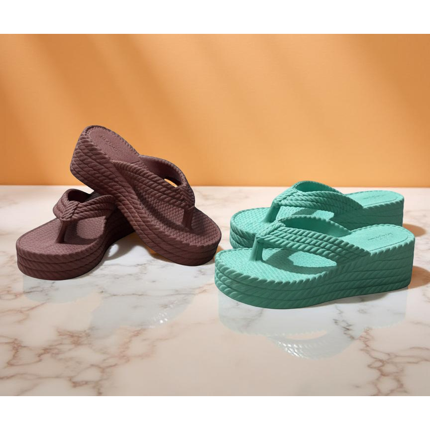 Tamanco Marrocos Feminino Plataforma Alta | Moda Verão Antiderrapante e Confortável SuperOferta