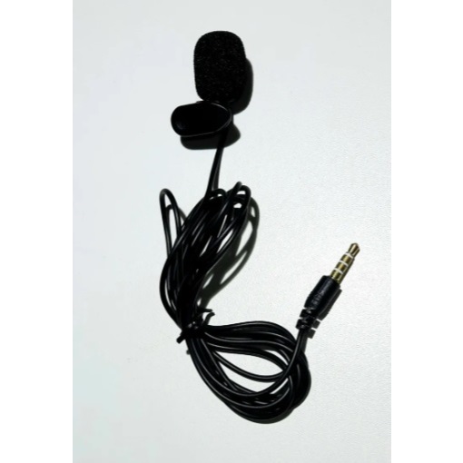 Microfone Lapela Para Celular P3 Stereo Omnidirecional 360° ID-4026