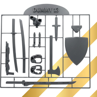 Dummy 13 Kit De Acessórios de Batalha - Coleção de Armas em Oferta na Shopee
