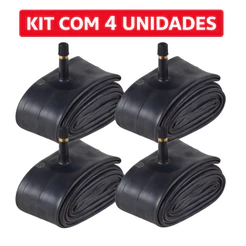 Kit 4 Camara Ar Moto Cg Titan Fan Ybr 125 150 Roda Aro 18