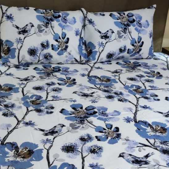 Lençol Queen 3 Peças Micropercal 400 fios Estampado Tecido Leve Acetinado