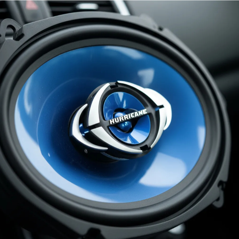 Par Alto Falante 5x7'' 130w Rms Quadraxial Hurricane Class Azul