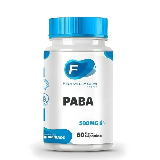 Paba 500mg 60 Cápsulas