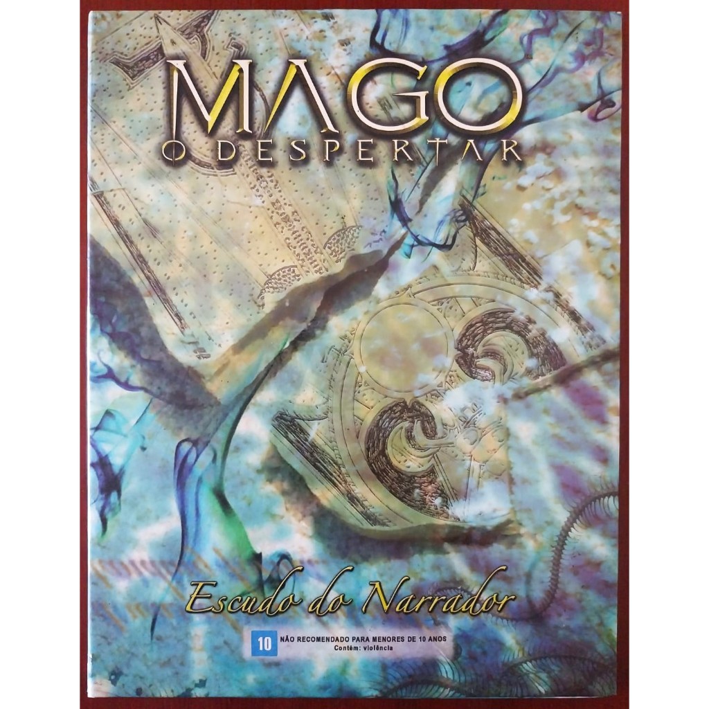 Mago o Despertar Escudo do Narrador - Livro de Rpg - Mundo Das Trevas/storyteller